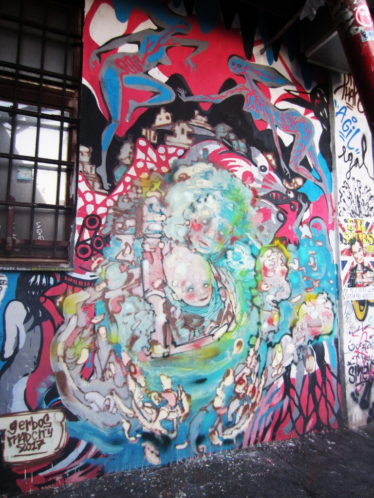 Gerbos Mad City Street Art Graffiti