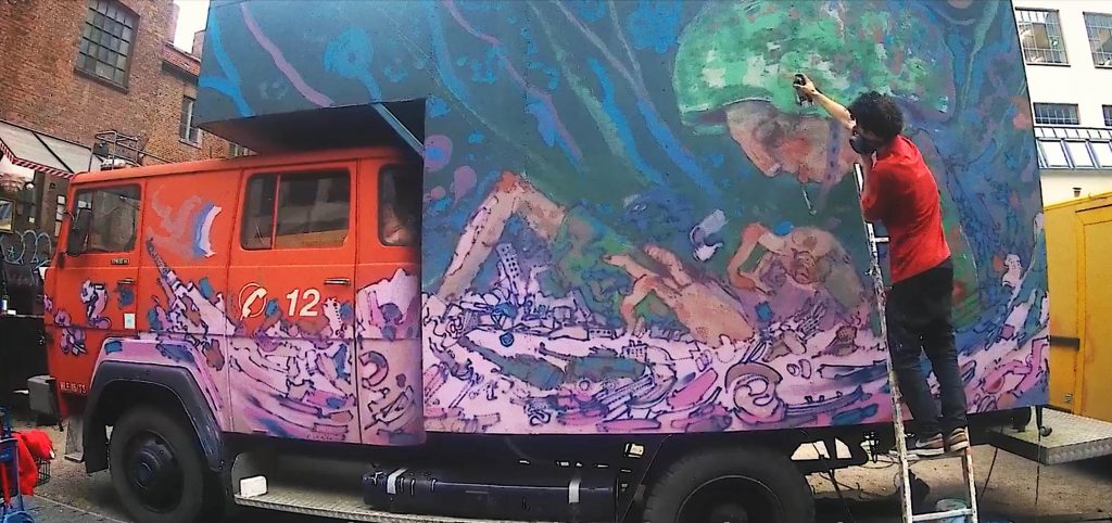 Gerbos Mad City Street Art Graffiti Vehicles