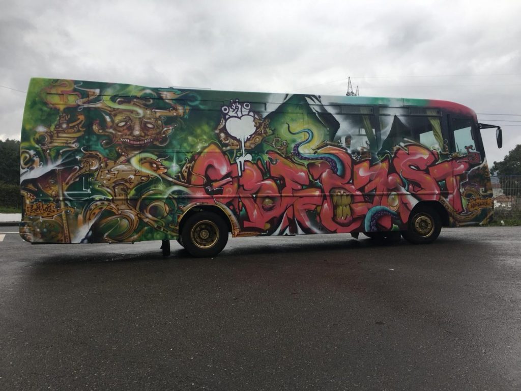 Gerbos Mad City, Nemo, Ika -  Street Art Graffiti Vehicles