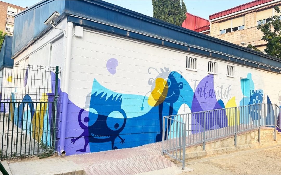 Murales para colegios: arte, color y aprendizaje en las paredes del futuro